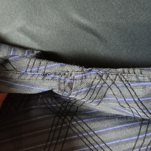 Level Ten Velvet Embossed Striped Button Down Shirt - Picture 10 of 10